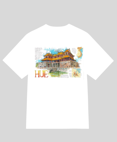 Áo thun Huế – Nét đẹp cố đô trong từng thiết kế thời trang