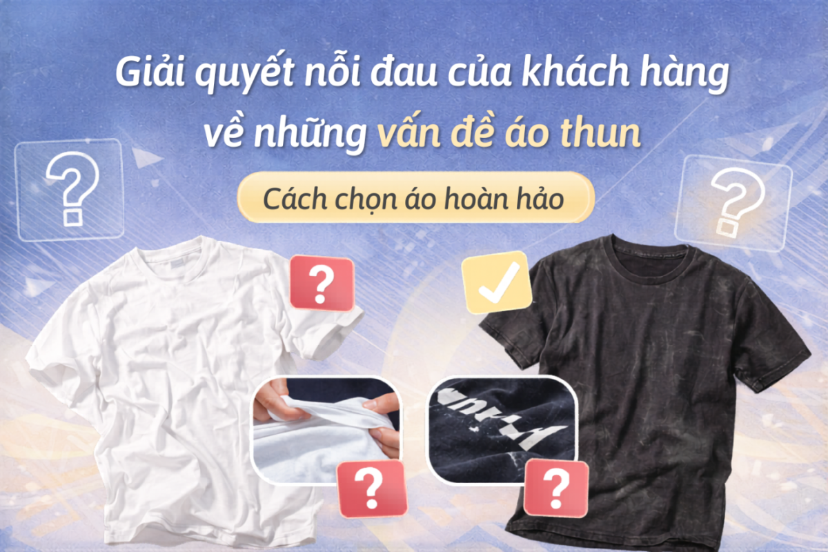 Cách Chọn Áo Thun Chất Lượng