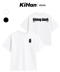 Áo Thun Boxy KIHAN Mood Text – Cotton 100% Unisex