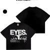 Áo thun Boxy EYES. Kihan Cotton 100% unisex - Kihan