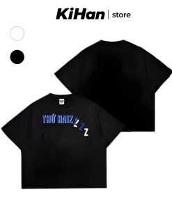 Áo Thun Boxy KIHAN THỨ HAIZZZZZ – Cotton 100% Unisex